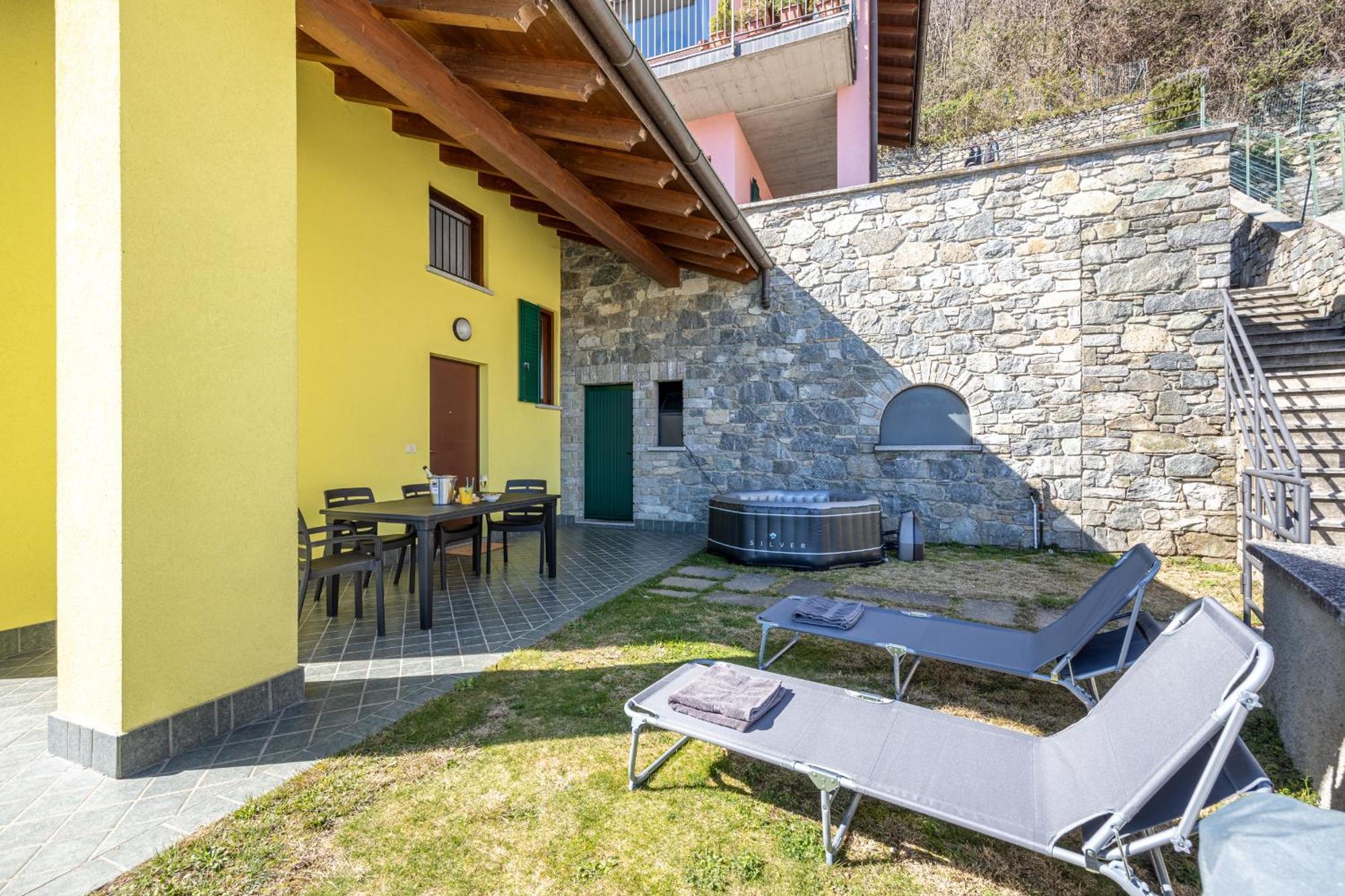 Lago Di Como - Luxury Panoramic Garden - Free Wifi Villa Gera Lario Exterior foto